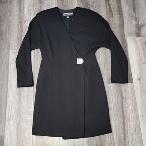Linda Allard Ellen Tracy 100% Wool Suit Dress